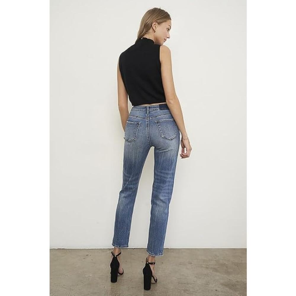 Insane Gene High Rise Girlfriend Jeans - P1032 - Size 5/26 - Picture 6 of 7